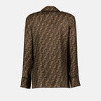 Camicie Chemise imprimée Fendi Marrone Femme