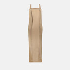 Dresses Silk dress Fendi Beige Women