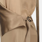 Dresses Silk dress Fendi Beige Women