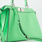 Bolsas de mão e de ombro Sac Peekaboo ISeeU Fendi Verde Femme