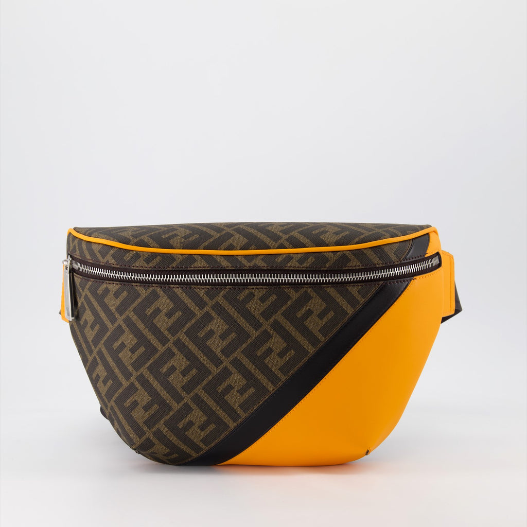 벨트백 Sac banane Diagonal Fendi 갈색 Homme