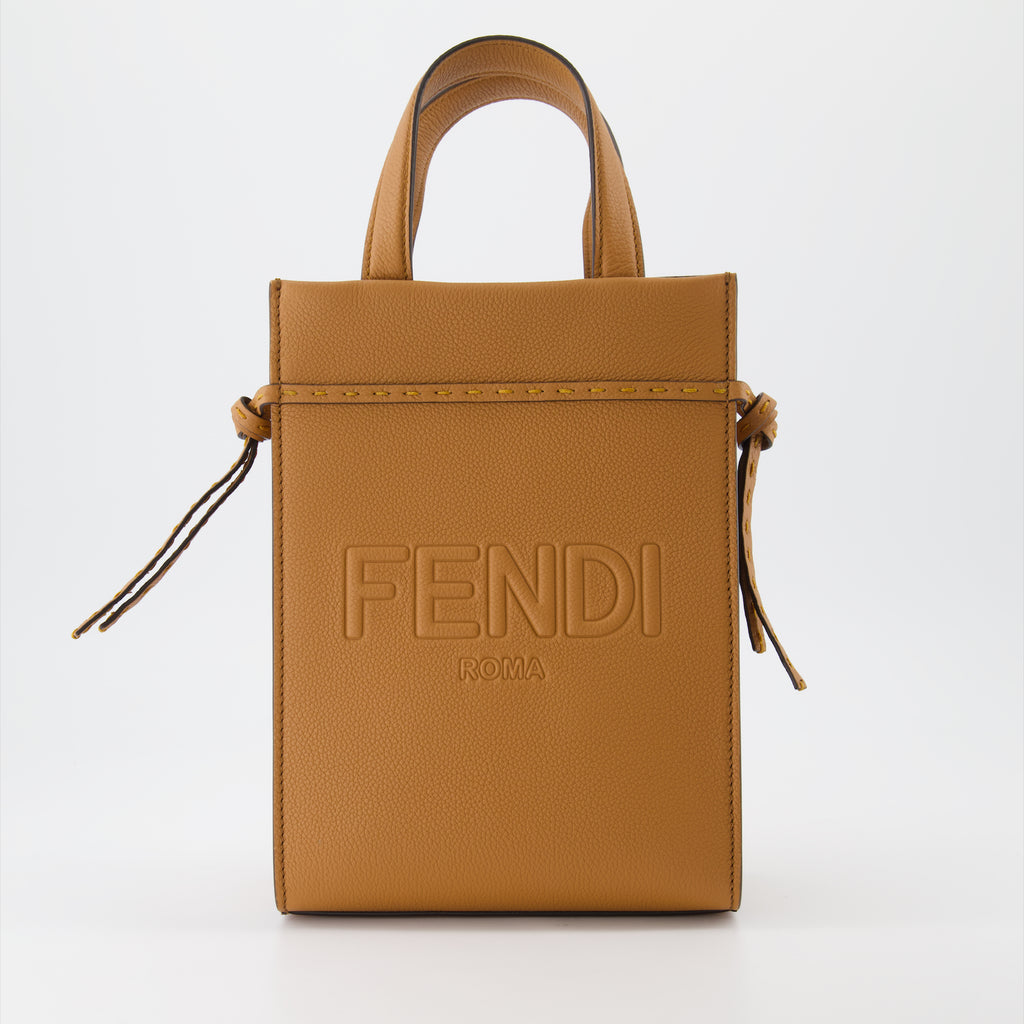 Sacs cabas Sac shopping Go-To Fendi Marron Homme