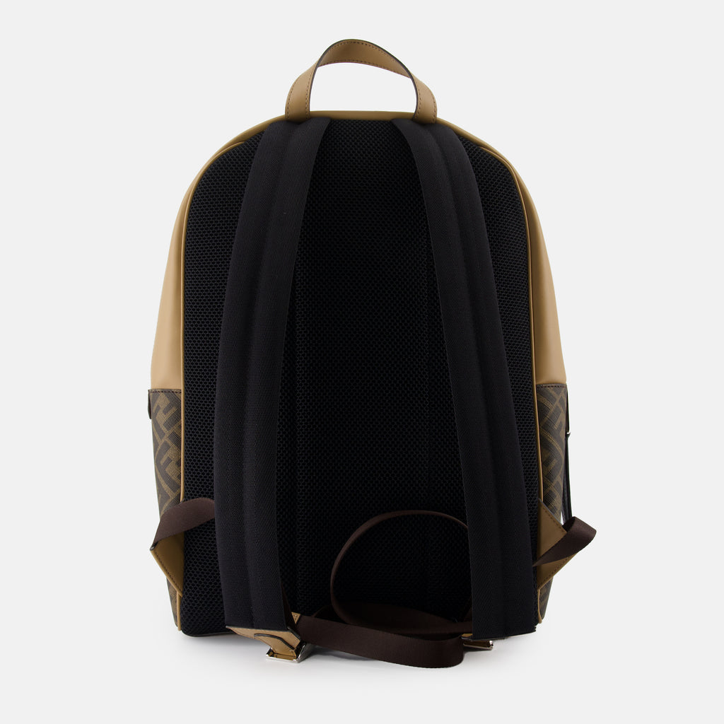 백팩 Sac à dos Fendi Diagonal Fendi 갈색 Homme
