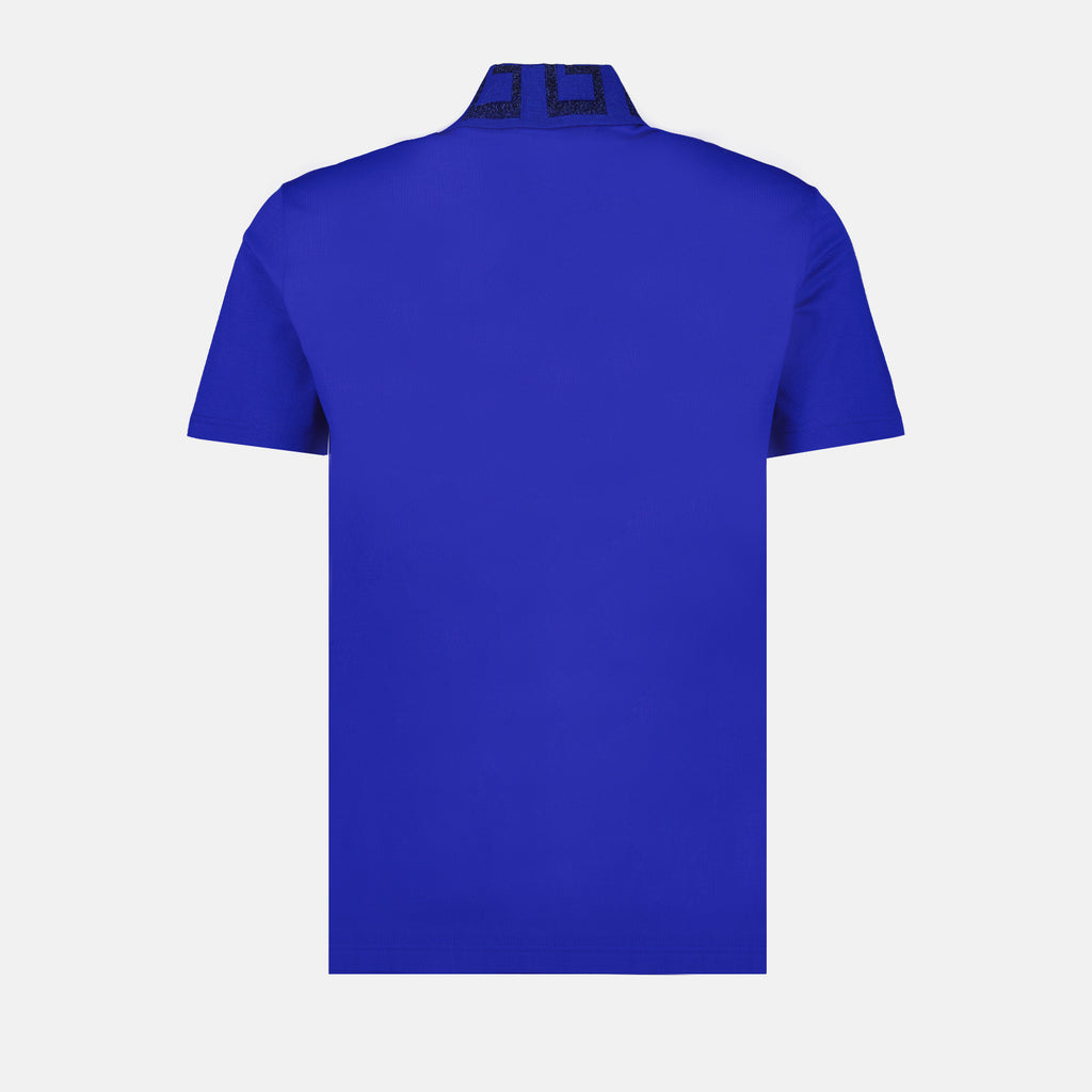 Polos Polo Medusa Greca Versace Azul Homme