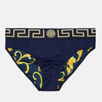 비치웨어 Slip de bain Greca Versace 파란색 Homme