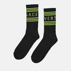 Roupa íntima e homewear Chaussettes à logo Versace Preto Homme