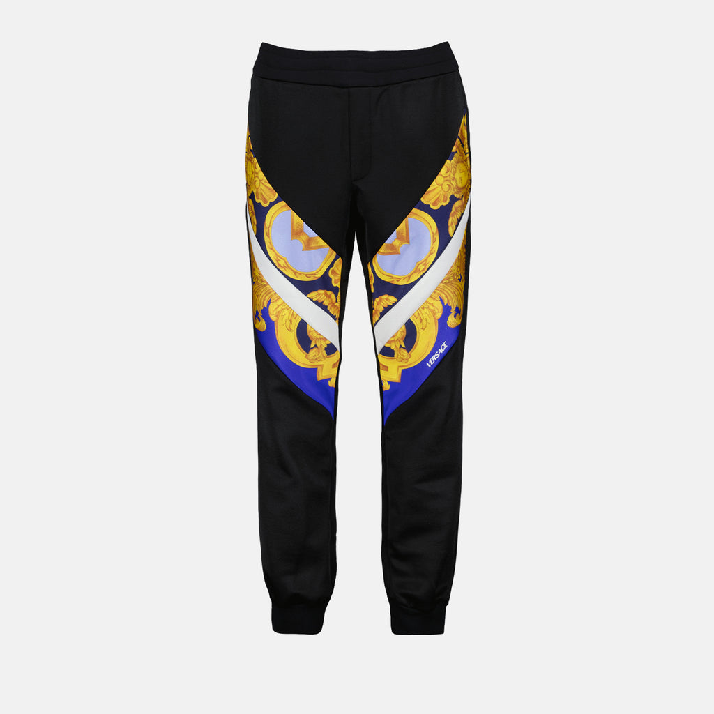 パンツ バロッコ 660 パンツ Versace 黒 男
