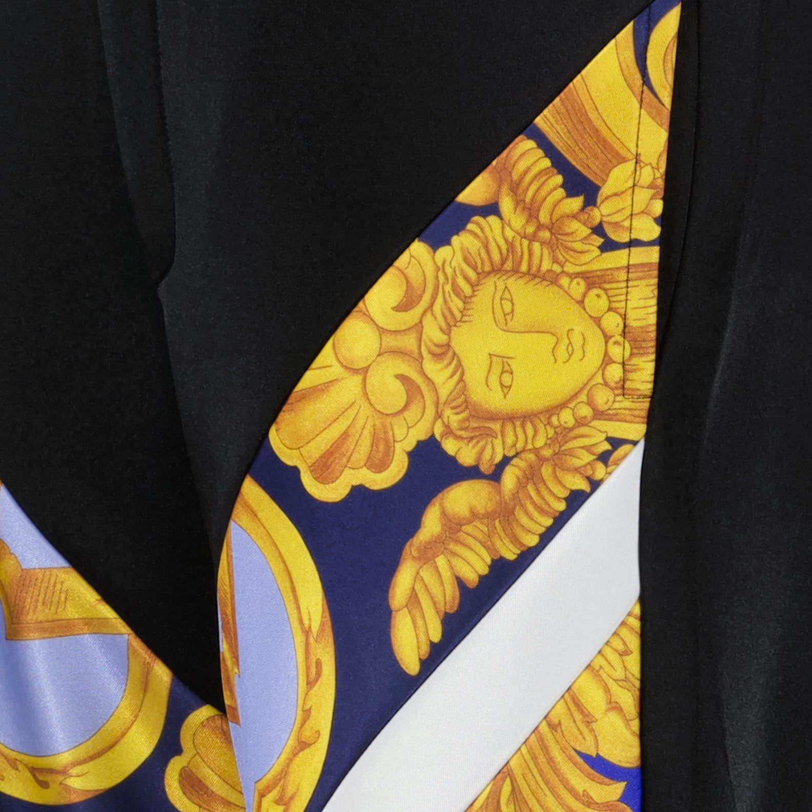 Pantalones Pantalon Barocco 660 Versace Negro Homme