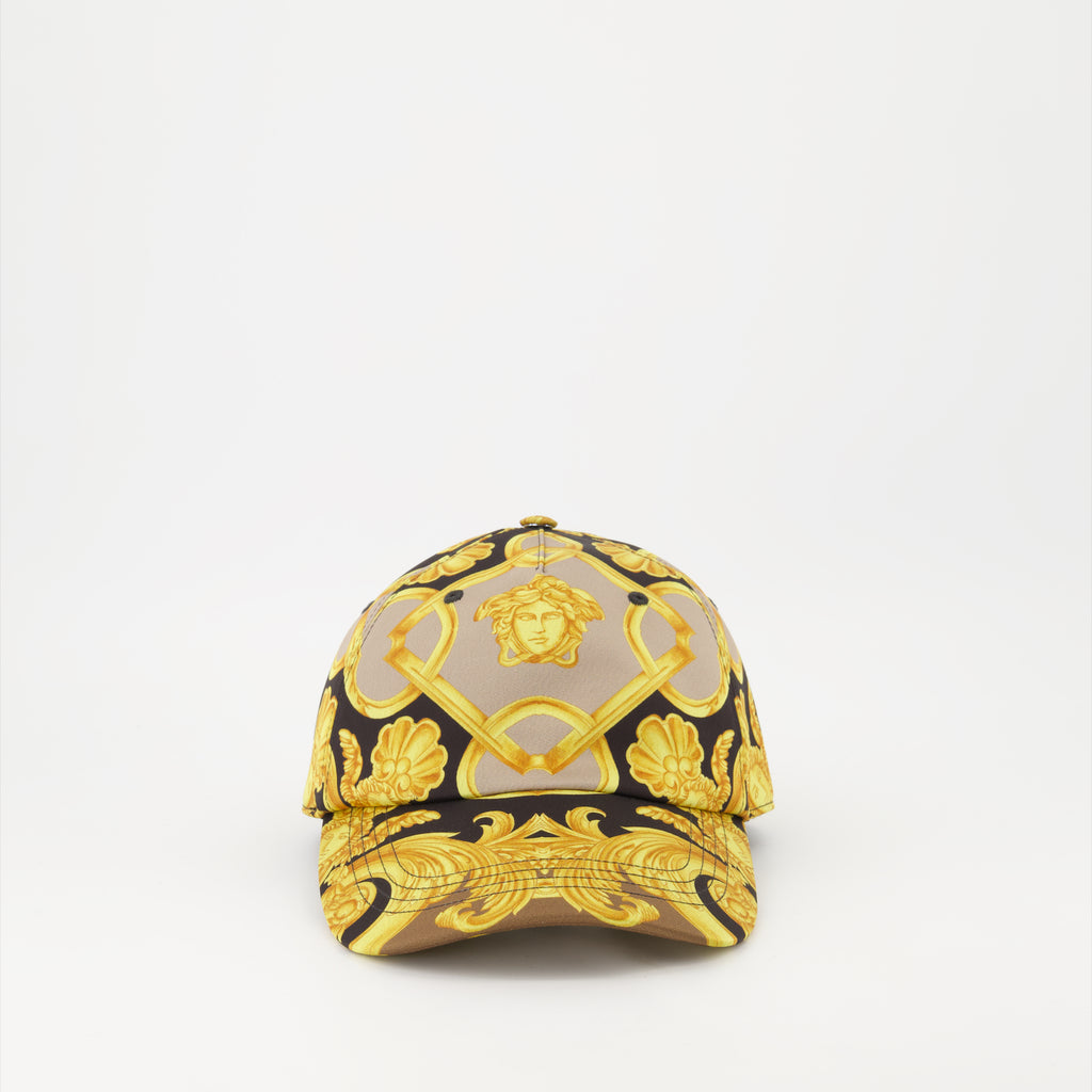 Chapeaux, casquettes et bonnets Casquette Barocco Versace Jaune Homme
