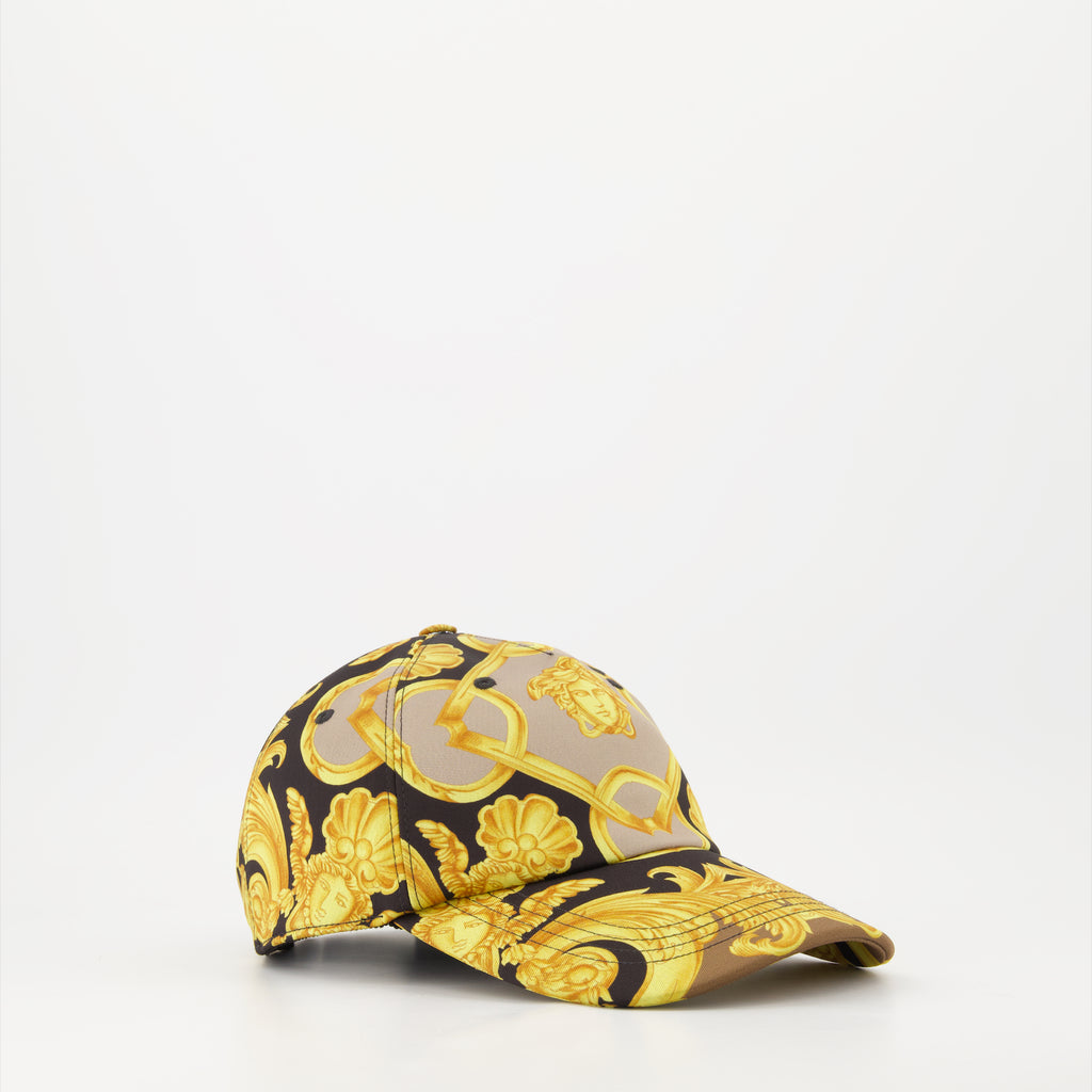 Chapeaux, casquettes et bonnets Casquette Barocco Versace Jaune Homme