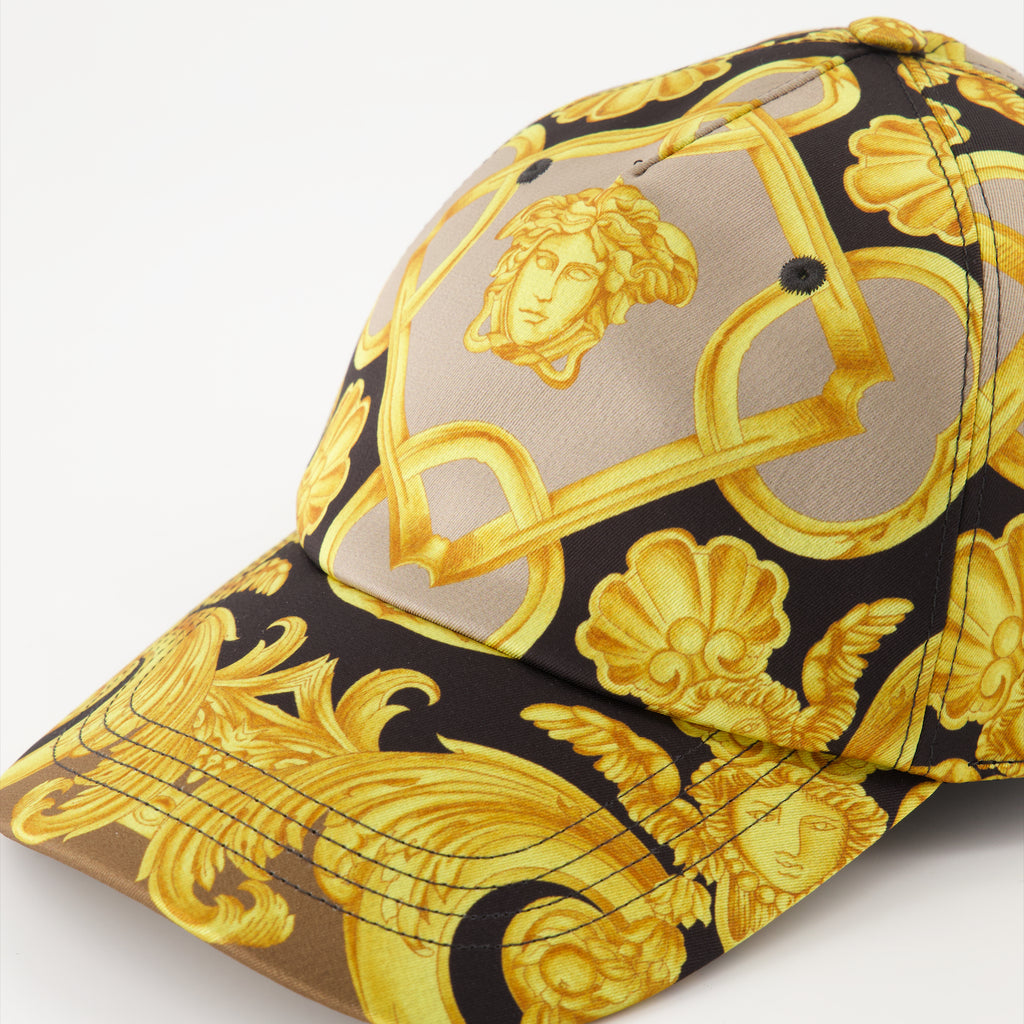 Chapeaux, casquettes et bonnets Casquette Barocco Versace Jaune Homme