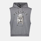 Sudaderas Sweat à capuche La Maschera Versace Gris Homme