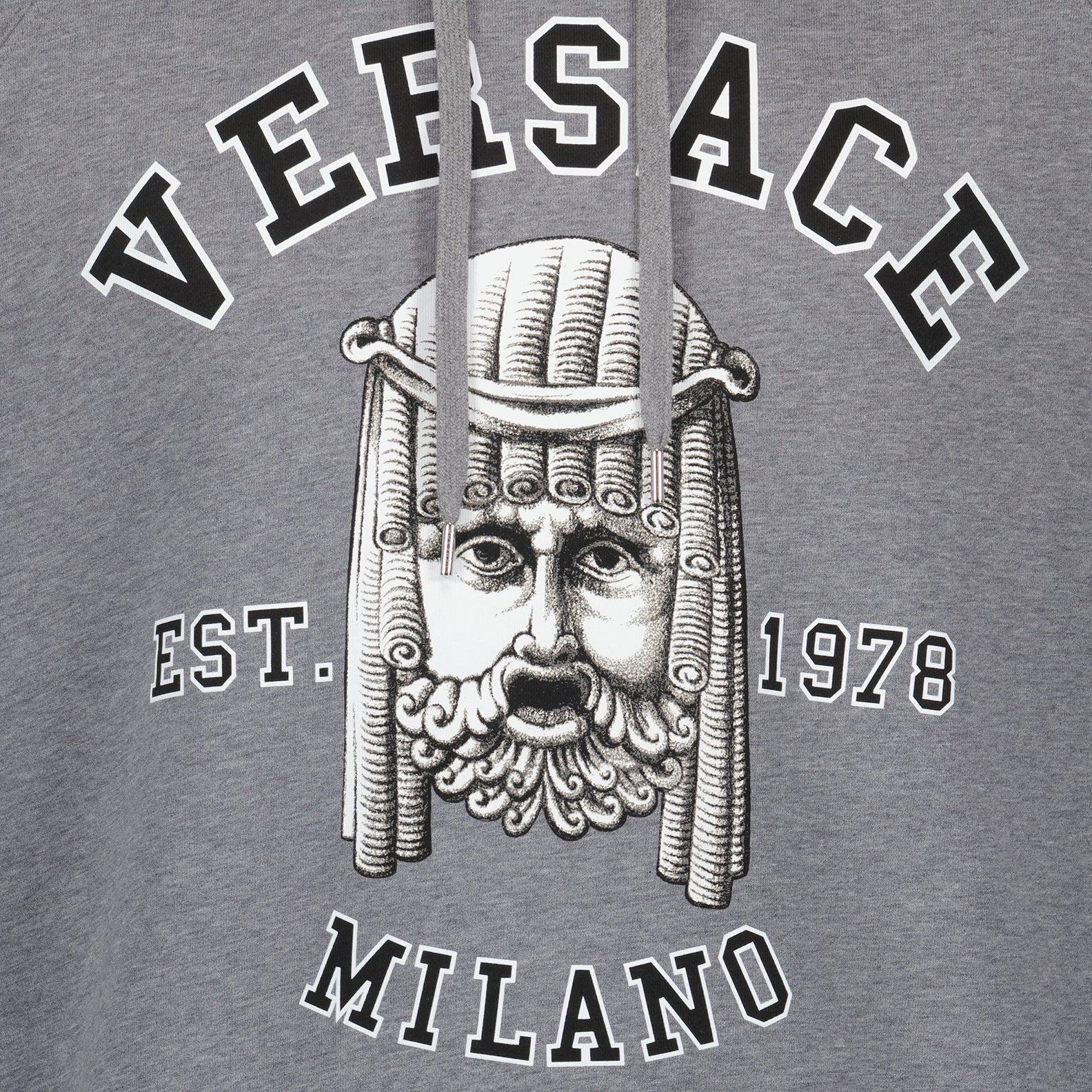 Sudaderas Sweat à capuche La Maschera Versace Gris Homme