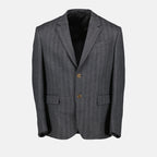 Giacche Veste blazer Versace Grigio Homme