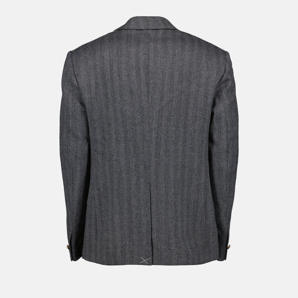 Giacche Veste blazer Versace Grigio Homme
