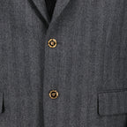 Giacche Veste blazer Versace Grigio Homme