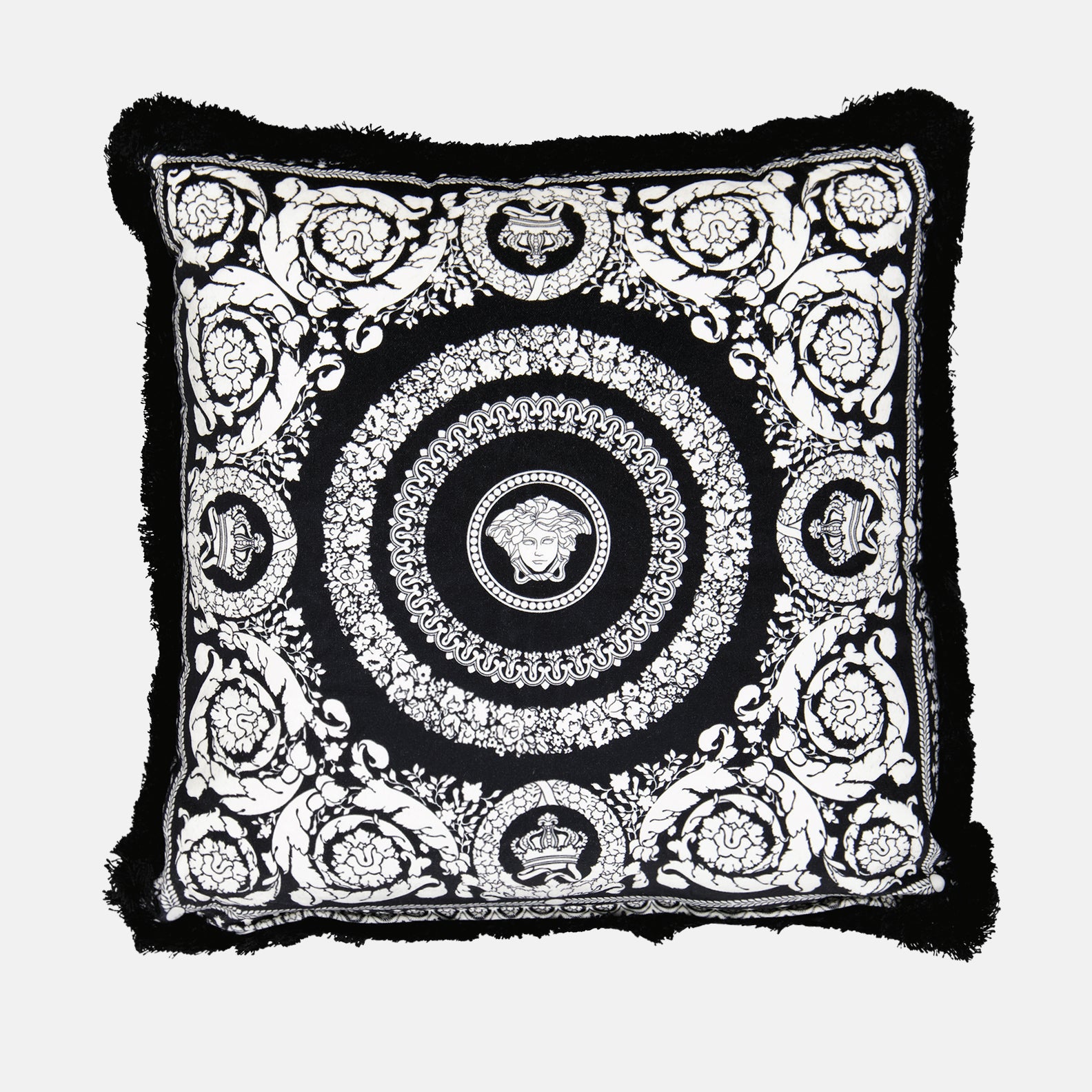 Lifestyle Coussin Barocco Versace Preto Unissex