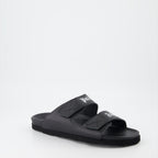 Zapatos abiertos Claquettes à logo Palm Angels Negro Homme