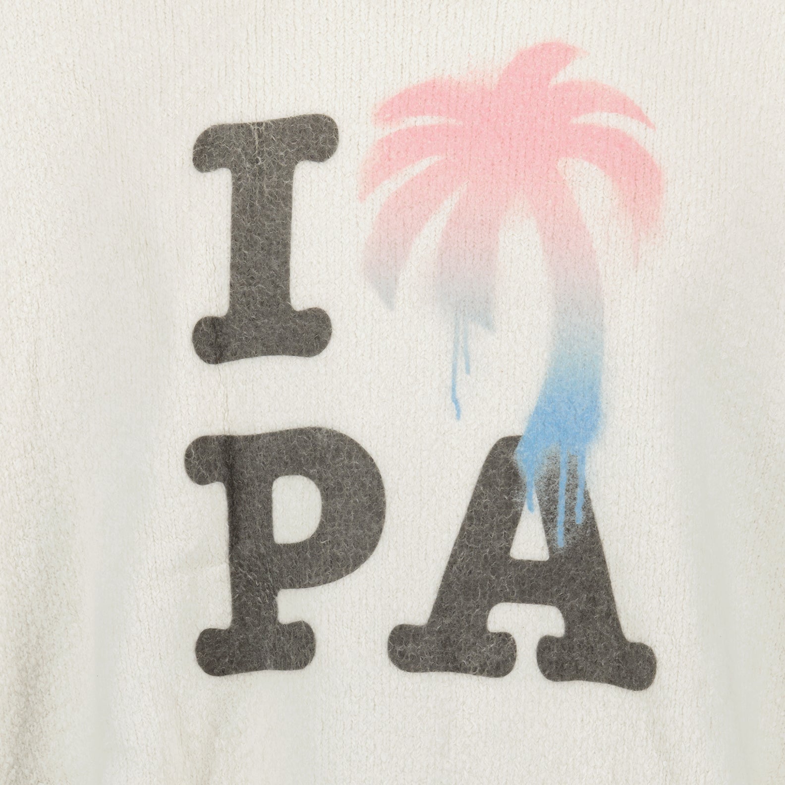 니트웨어 Pull I love PA Palm Angels 하얀색 Homme
