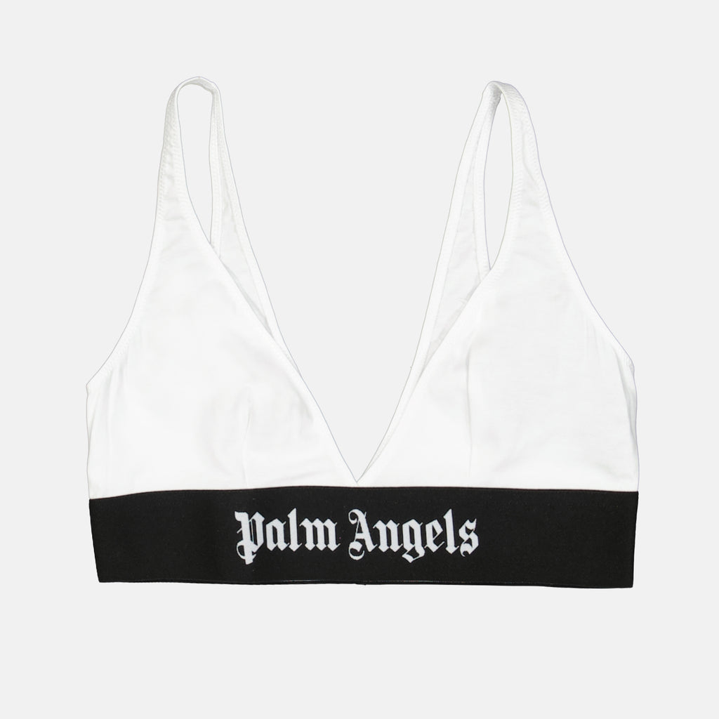 Sous-vêtements et homewear Brassière triangle Palm Angels Blanc Femme