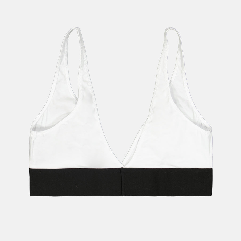 Sous-vêtements et homewear Brassière triangle Palm Angels Blanc Femme