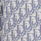 Maille Pull Oblique Dior Blanc Homme
