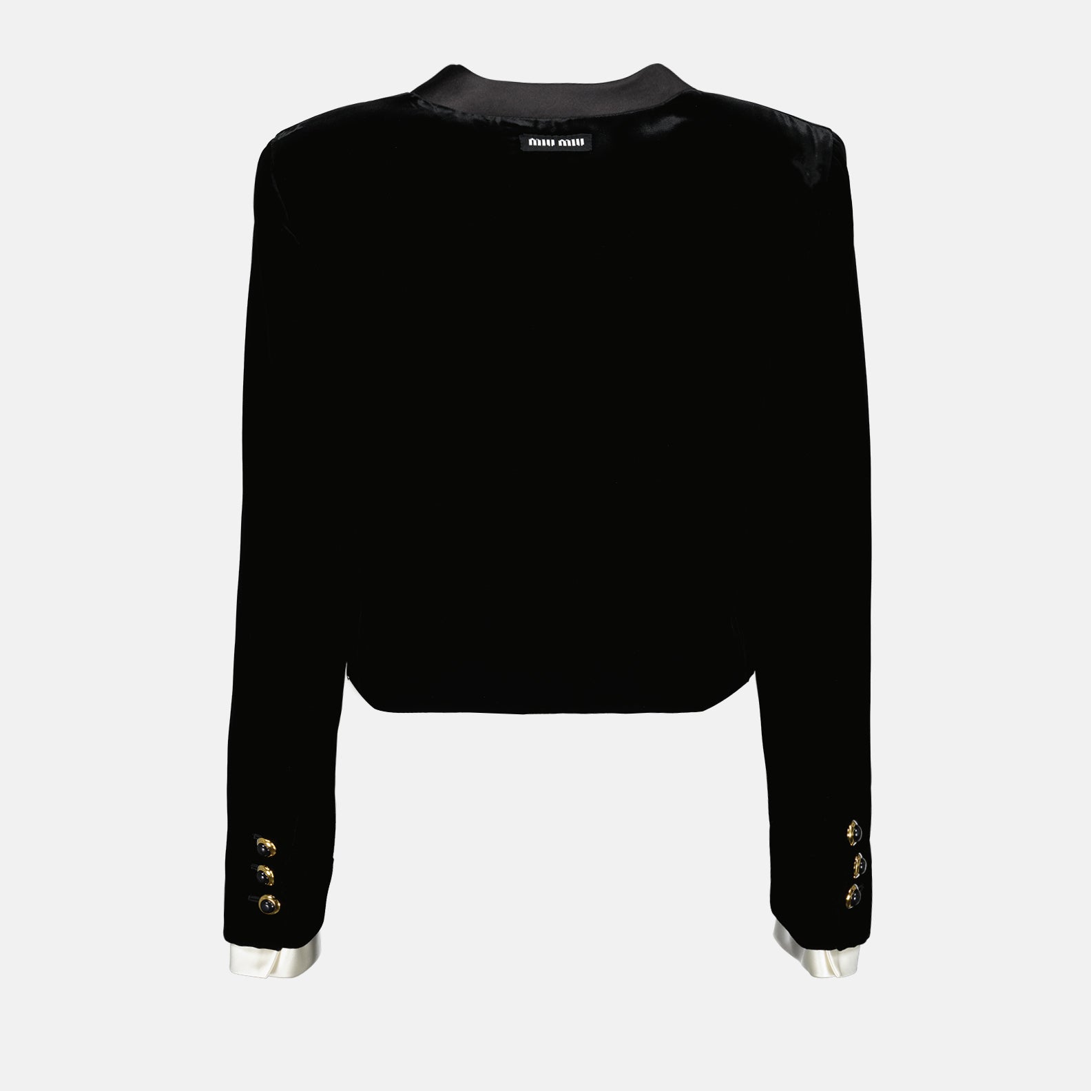 Vestes Cardigan en viscose Miu Miu Noir Femme