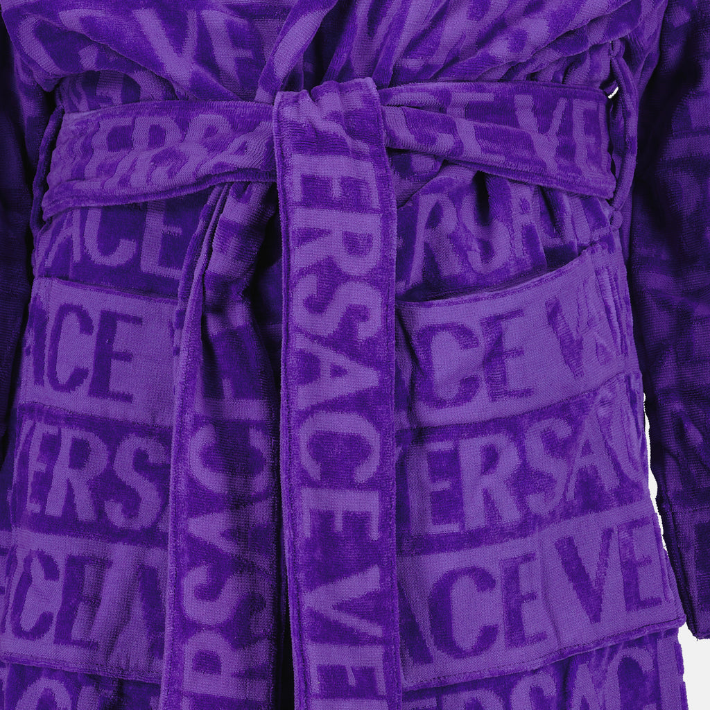 언더웨어 및 홈웨어 Peignoir monogrammé Versace 보라 남여공용