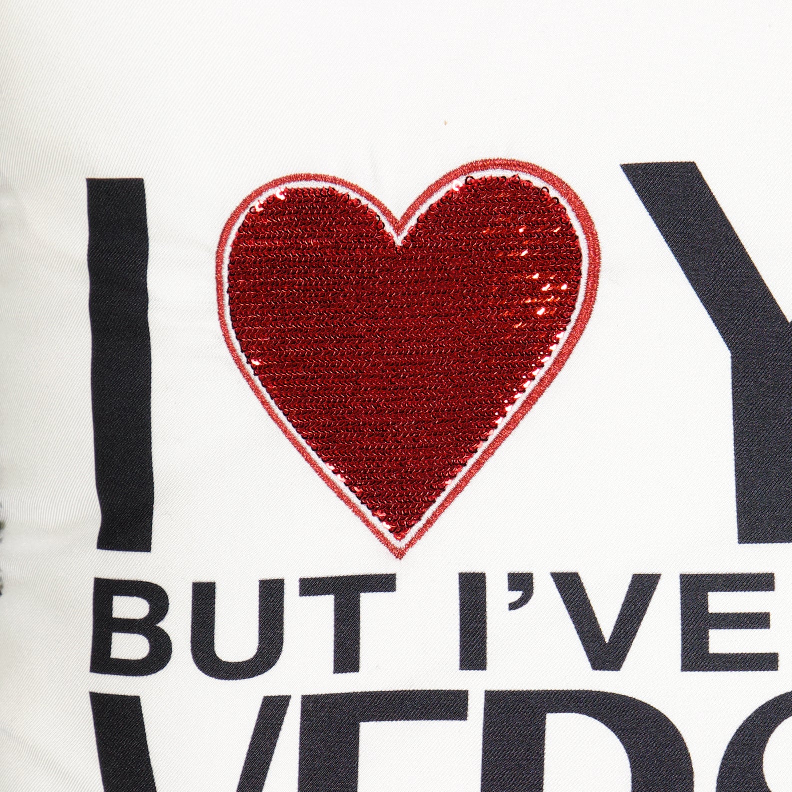 Lifestyle Coussin I ♡ Versace Versace Branco Unissex