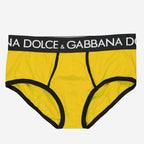 Sous-vêtements et homewear Caleçon à logo Dolce & Gabbana Jaune Homme