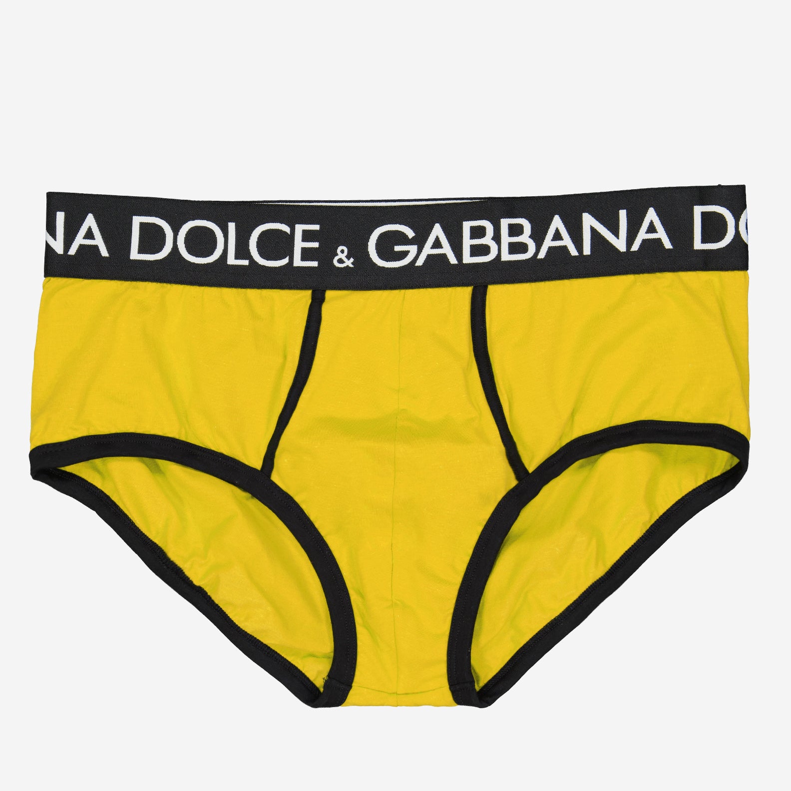 Sous-vêtements et homewear Caleçon à logo Dolce & Gabbana Jaune Homme