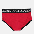 Sous-vêtements et homewear Caleçon à logo Dolce & Gabbana Rouge Homme