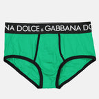Sous-vêtements et homewear Caleçon à logo Dolce & Gabbana Vert Homme