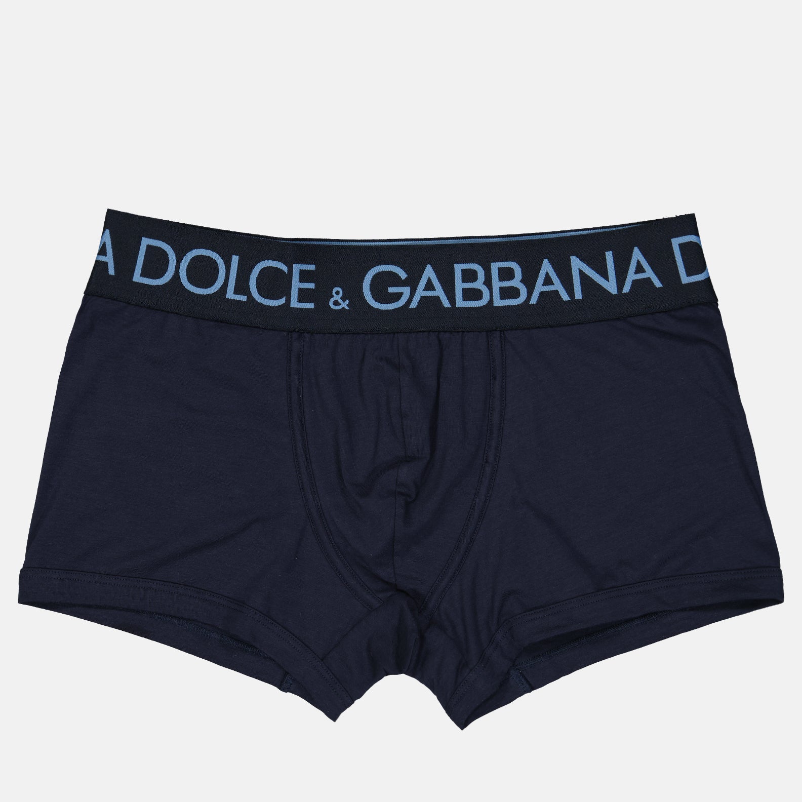 Sous-vêtements et homewear Boxer à logo Dolce & Gabbana Bleu Homme