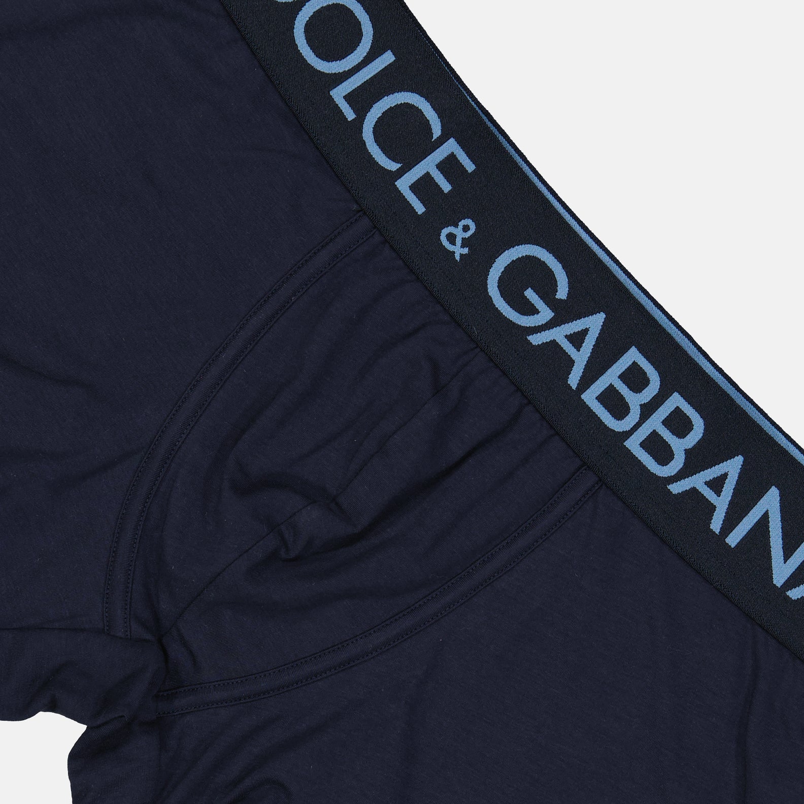 Sous-vêtements et homewear Boxer à logo Dolce & Gabbana Bleu Homme