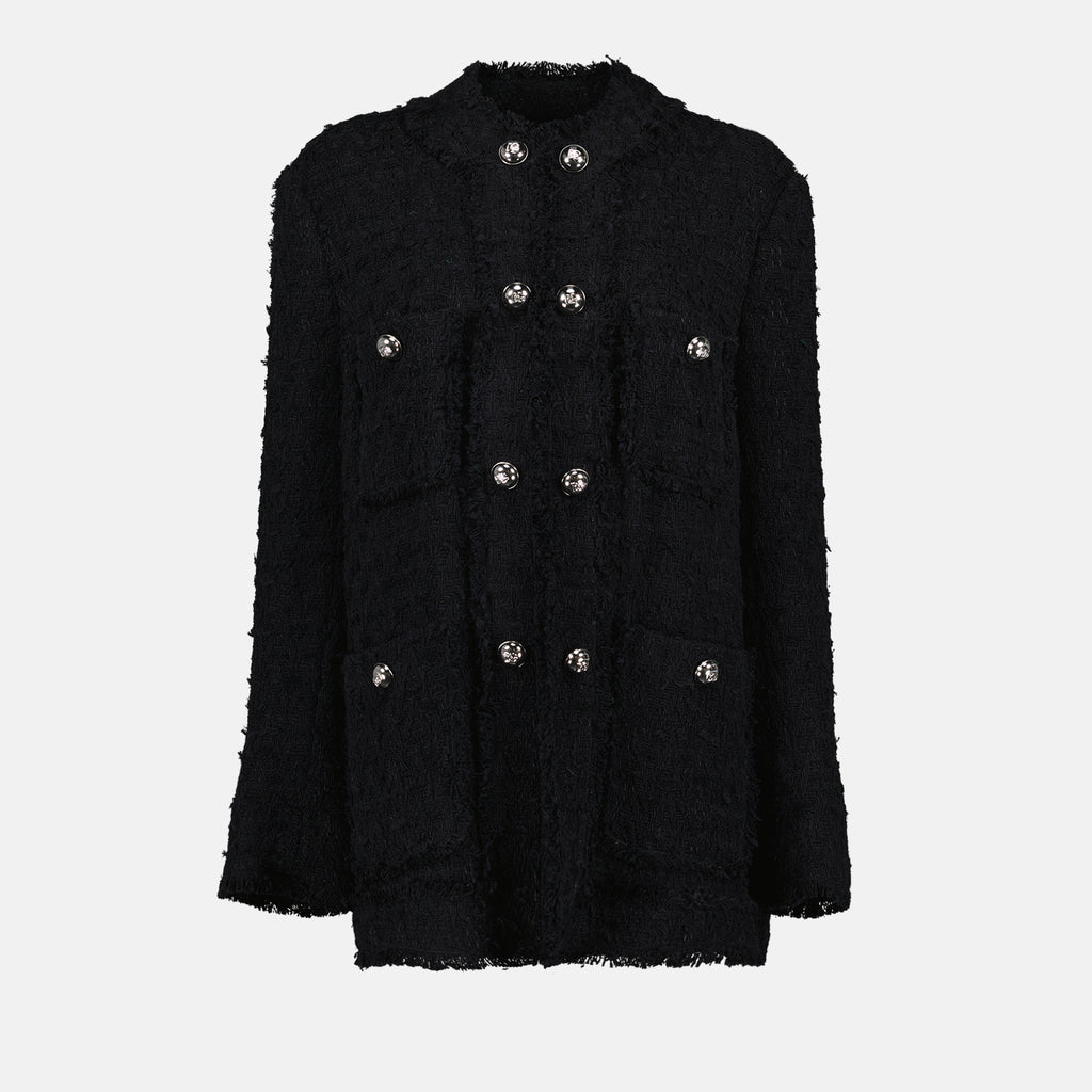 Maille Veste cardigan Dolce & Gabbana Noir Femme