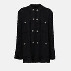 Maille Veste cardigan Dolce & Gabbana Noir Femme