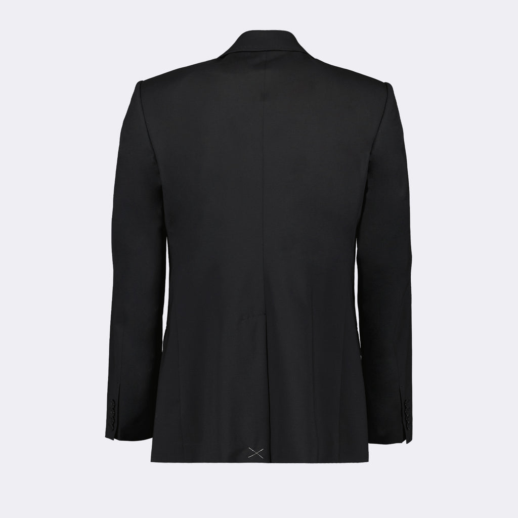 Chaquetas Blazer de Lana Dolce & Gabbana Negro Homme