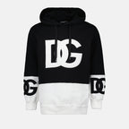 Felpe Sweat à capuche DG Dolce & Gabbana Nero Femme
