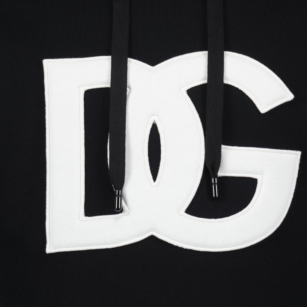 Felpe Sweat à capuche DG Dolce & Gabbana Nero Femme