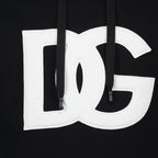 Felpe Sweat à capuche DG Dolce & Gabbana Nero Femme