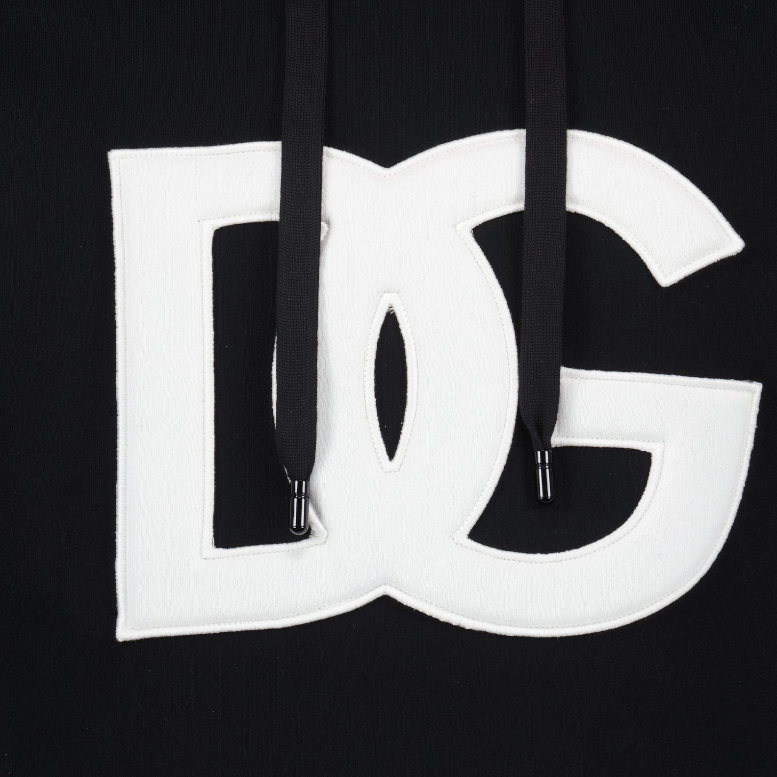 Felpe Sweat à capuche DG Dolce & Gabbana Nero Femme