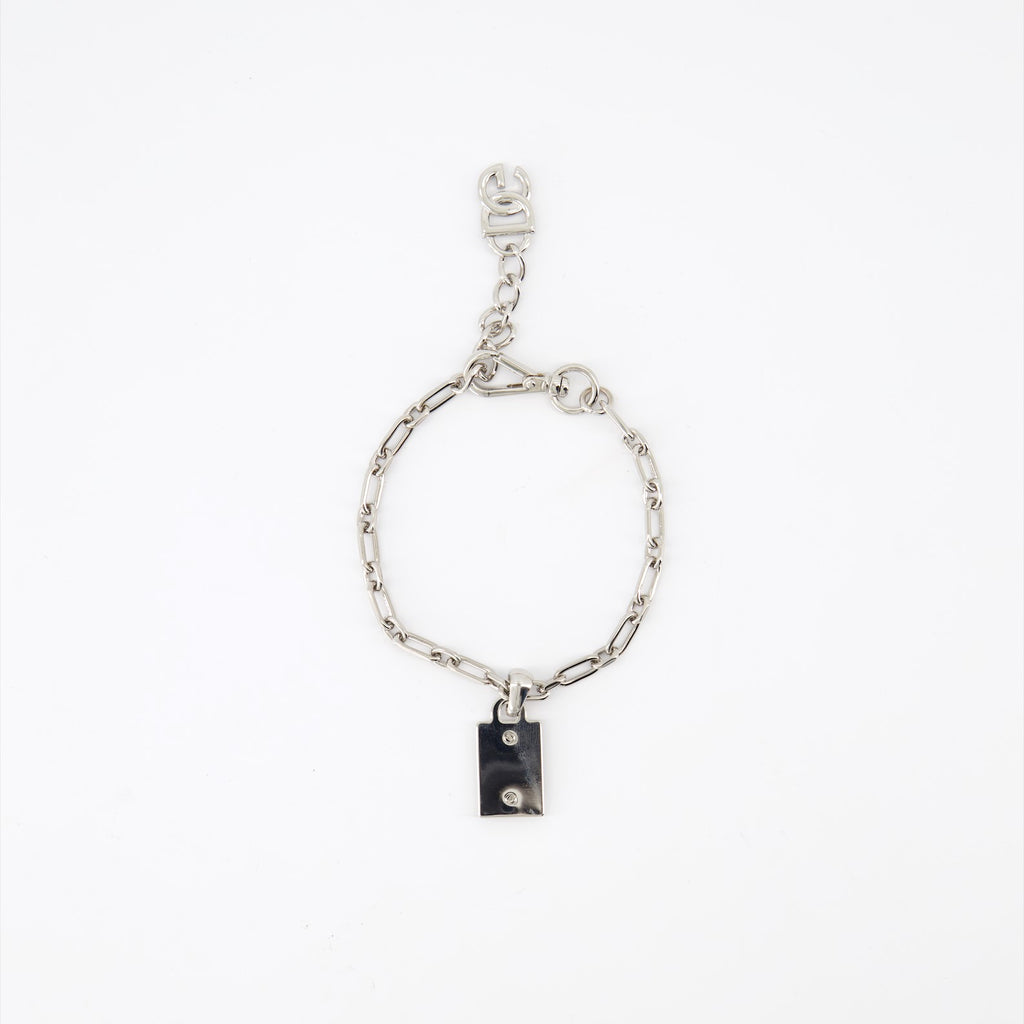 Joyería Bracelet plaque Dolce & Gabbana Plata Homme