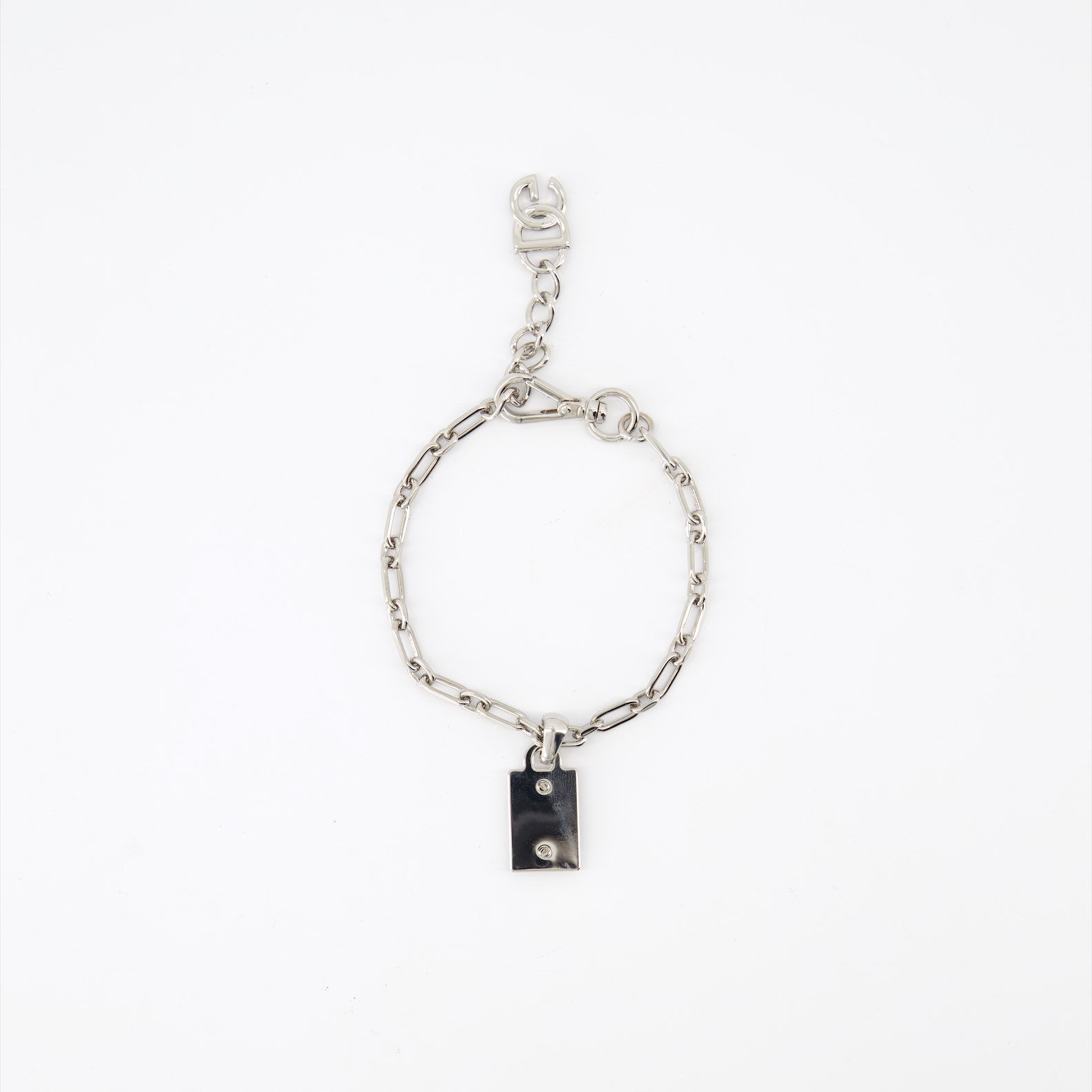 Bijoux Bracelet plaque Dolce & Gabbana Argenté Homme