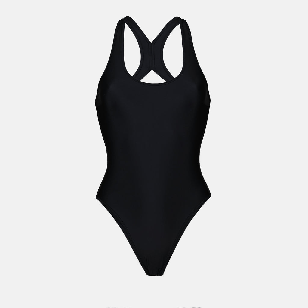 Beachwear Maillot de bain une pièce Ami PARIS Noir Femme