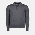 Polos Polo Ami de Coeur Ami PARIS Gris Homme