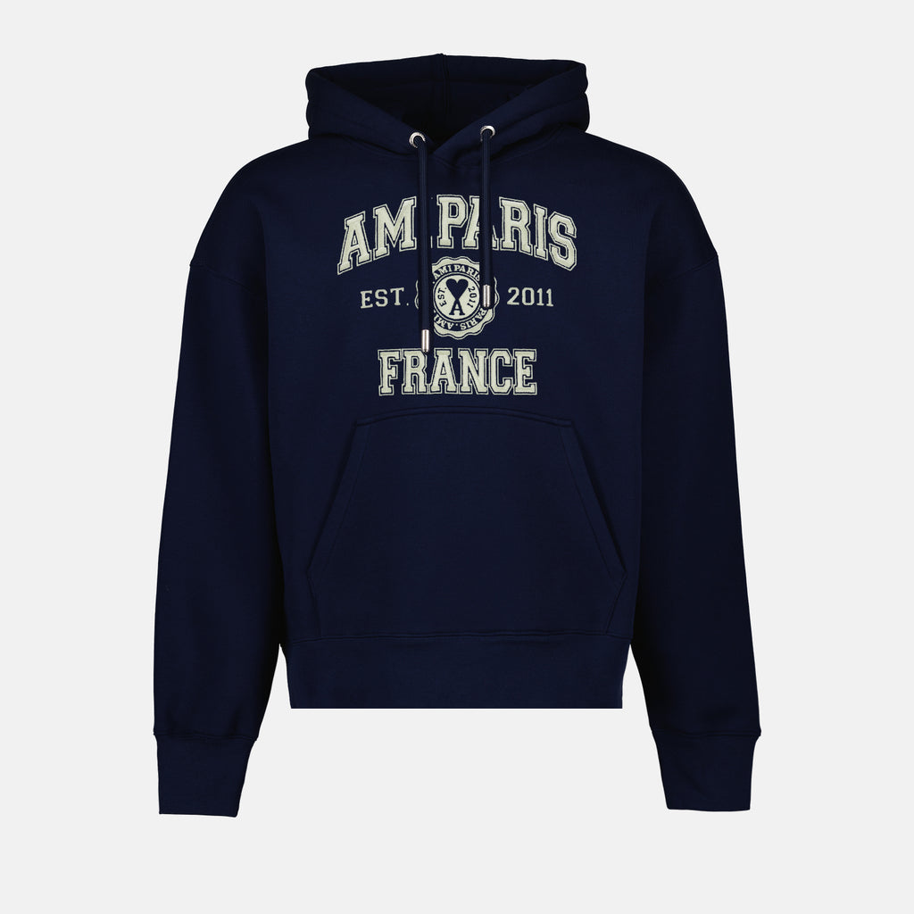 Sweatshirts Logo sweatshirt Ami PARIS Blue Unisex