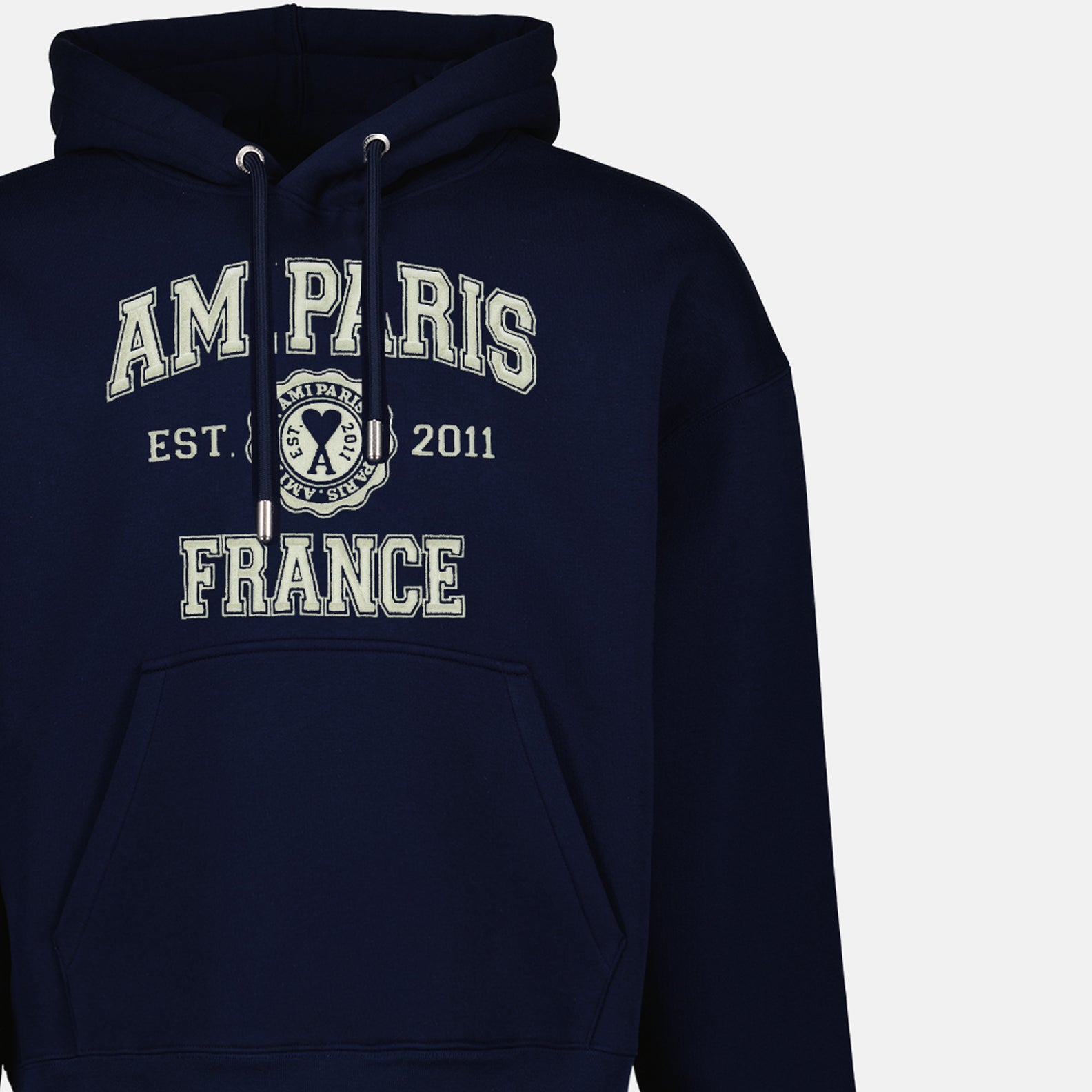 Sweatshirts Logo sweatshirt Ami PARIS Blue Unisex