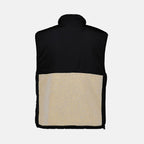 Jacken Veste sans manche en sherpa Ami PARIS Schwarz Homme