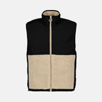 Jacken Veste sans manche en sherpa Ami PARIS Schwarz Homme